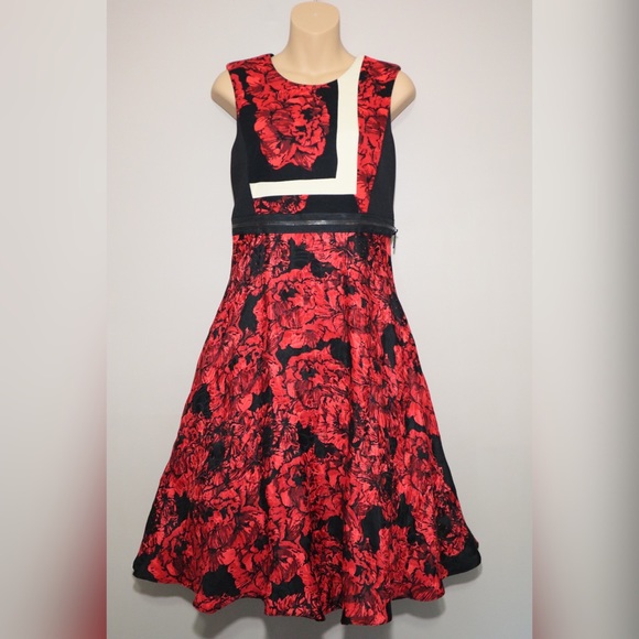 Anthropologie x Tracy Reese Rose Lane Midi Dress - Picture 3 of 5